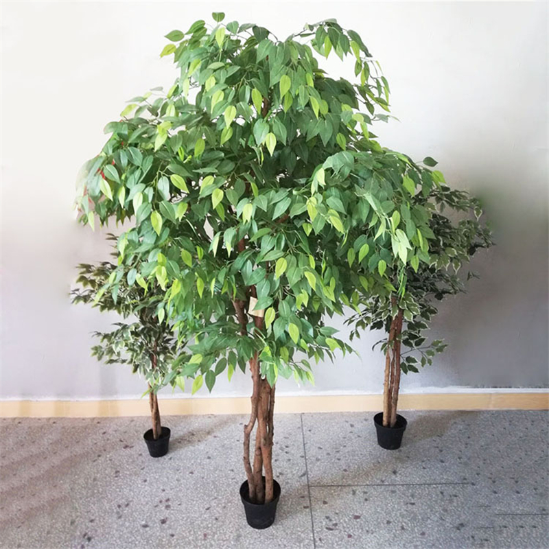 Simulation Fake Evergreen Artificial Ficus Tree | artifical plants supplier