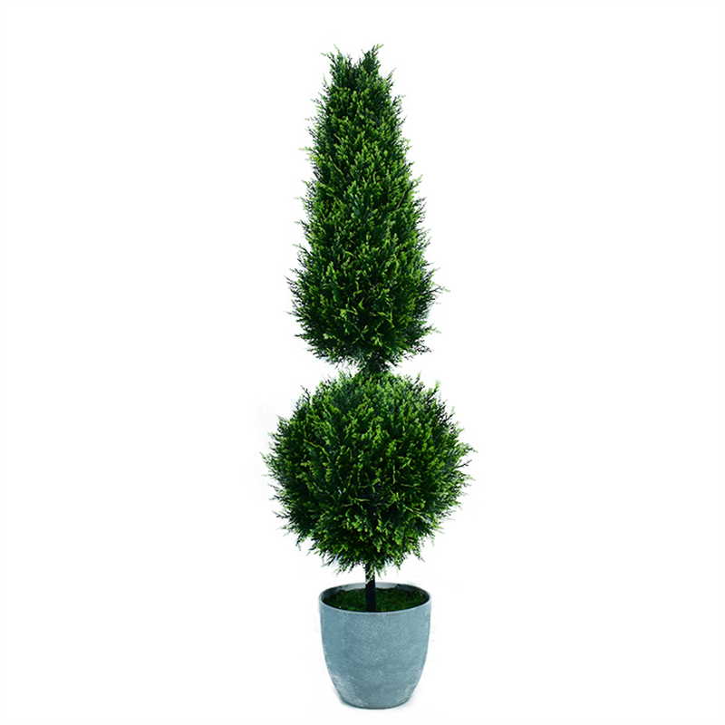 Artificial cypress potted pine tree topiary trees | artifical plants ...