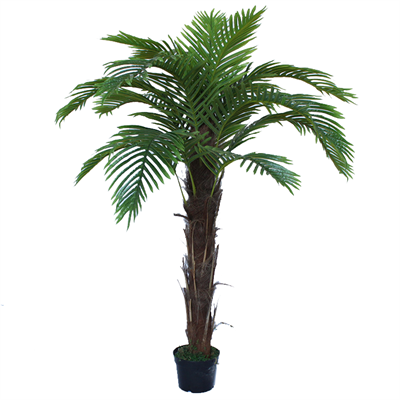 artificial palm trees wholesale, fake palm leaves bulk good price